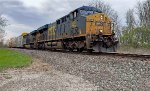 CSX 800 leads M216.